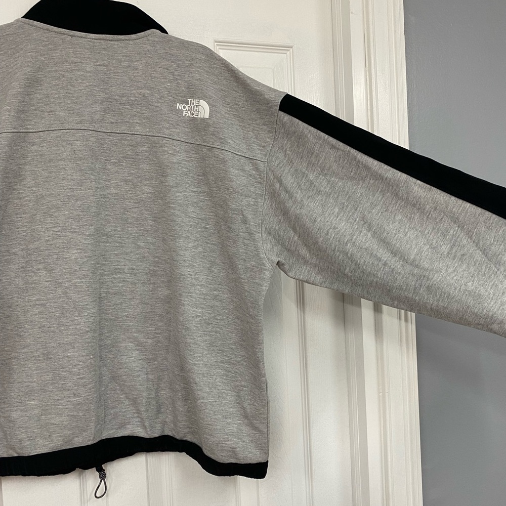 The North Face Women's Zip-Up Gray and Black Sweater - Picture 8 of 11